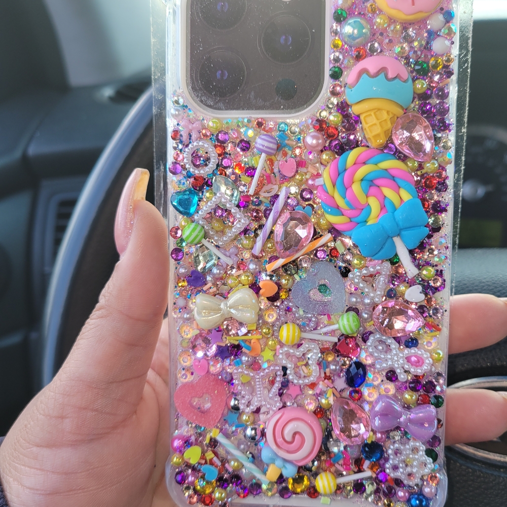 Vibrant Candy-Themed Phone Case